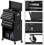 rolling cart with drawers